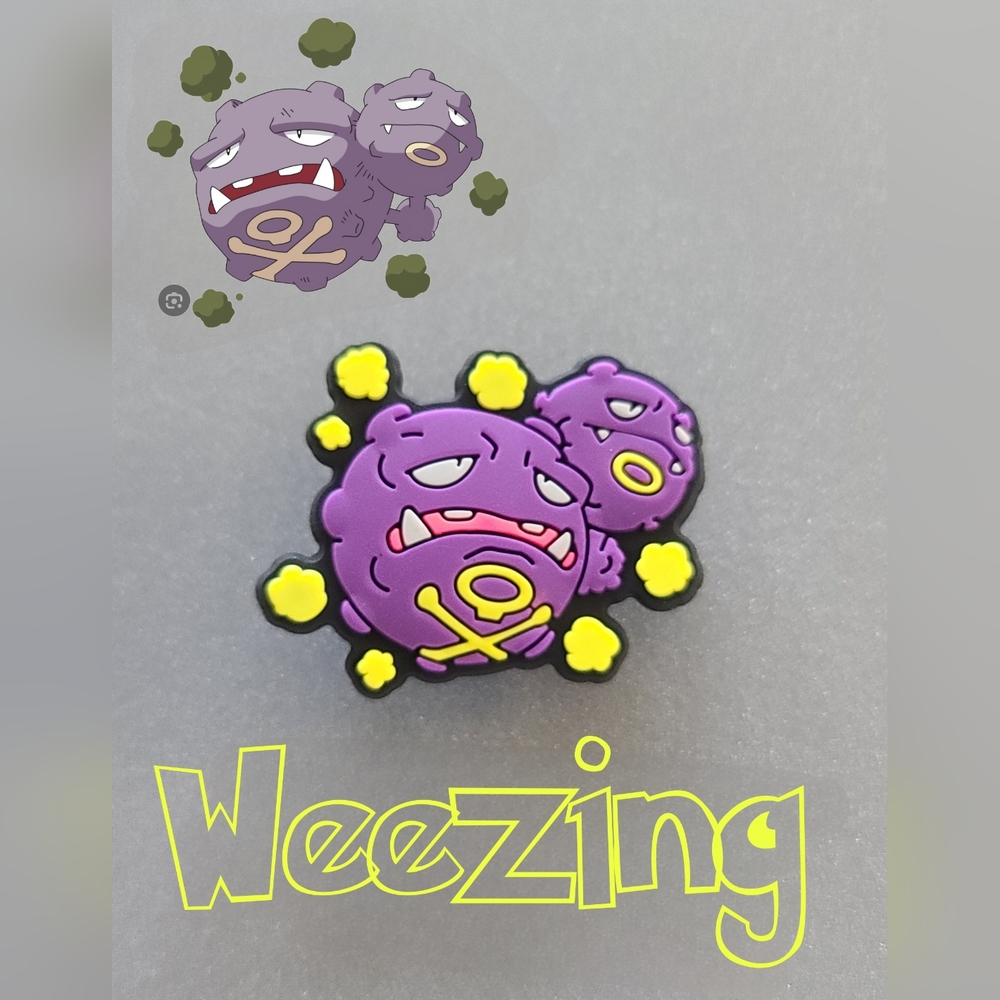BOGO!! BUNDLE For Discount!!!   Brand New Pokémon Weezing Croc Charm